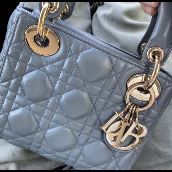 Dior Handbags - No offer ! Authentic Dior lady mini classic style